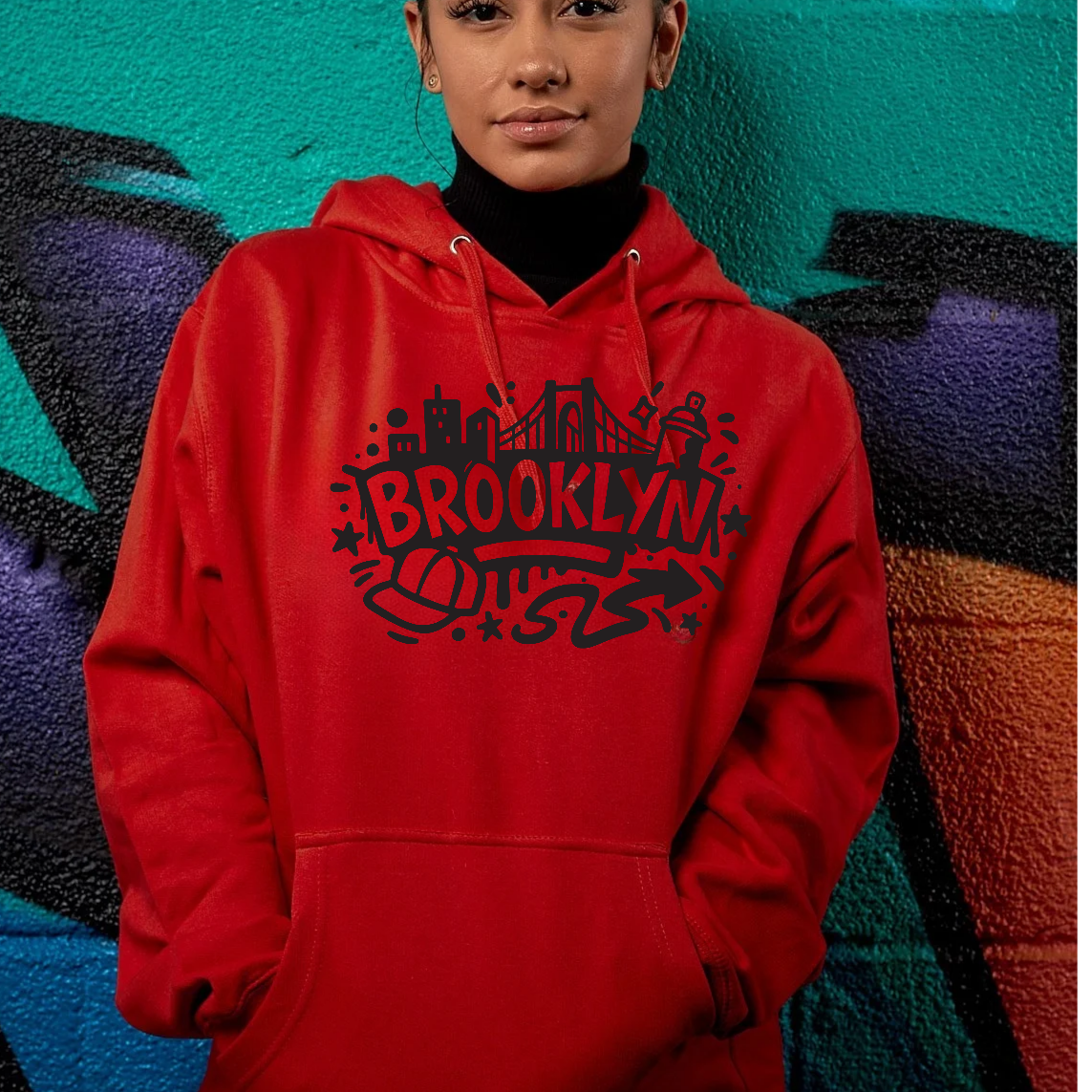 Brooklyn Graffiti Hoodie