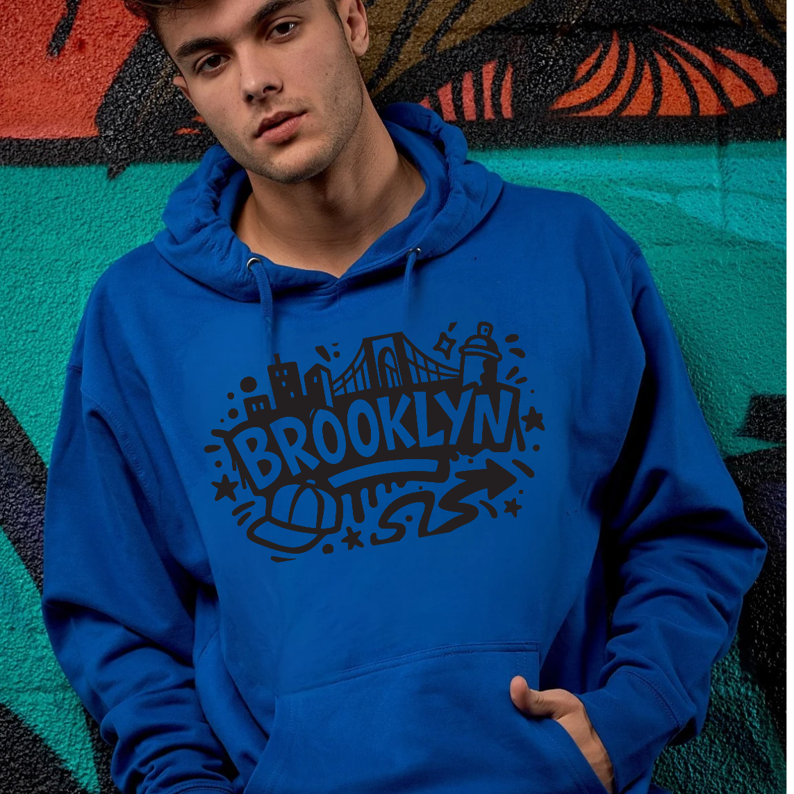 Brooklyn Graffiti Hoodie