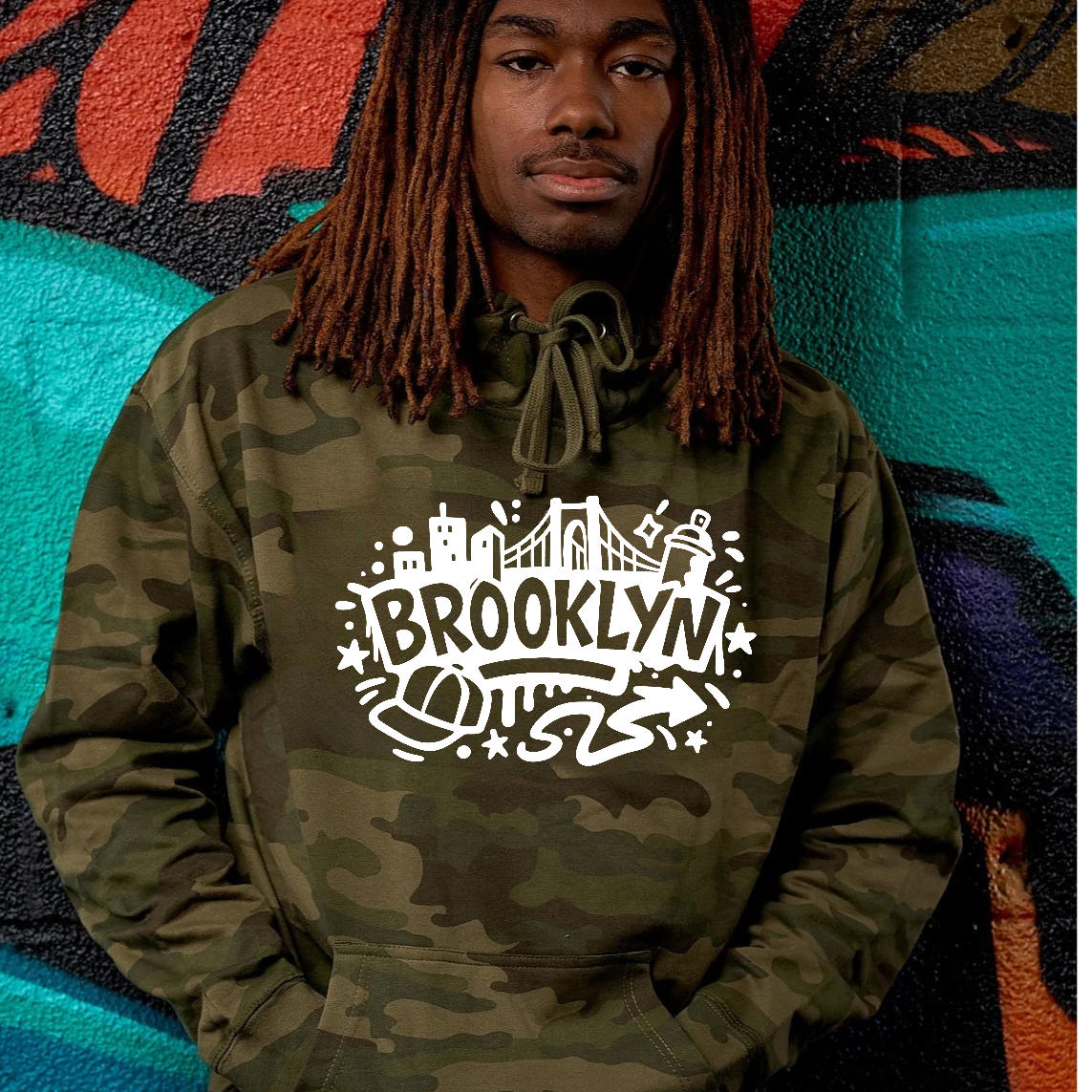Brooklyn Graffiti Hoodie