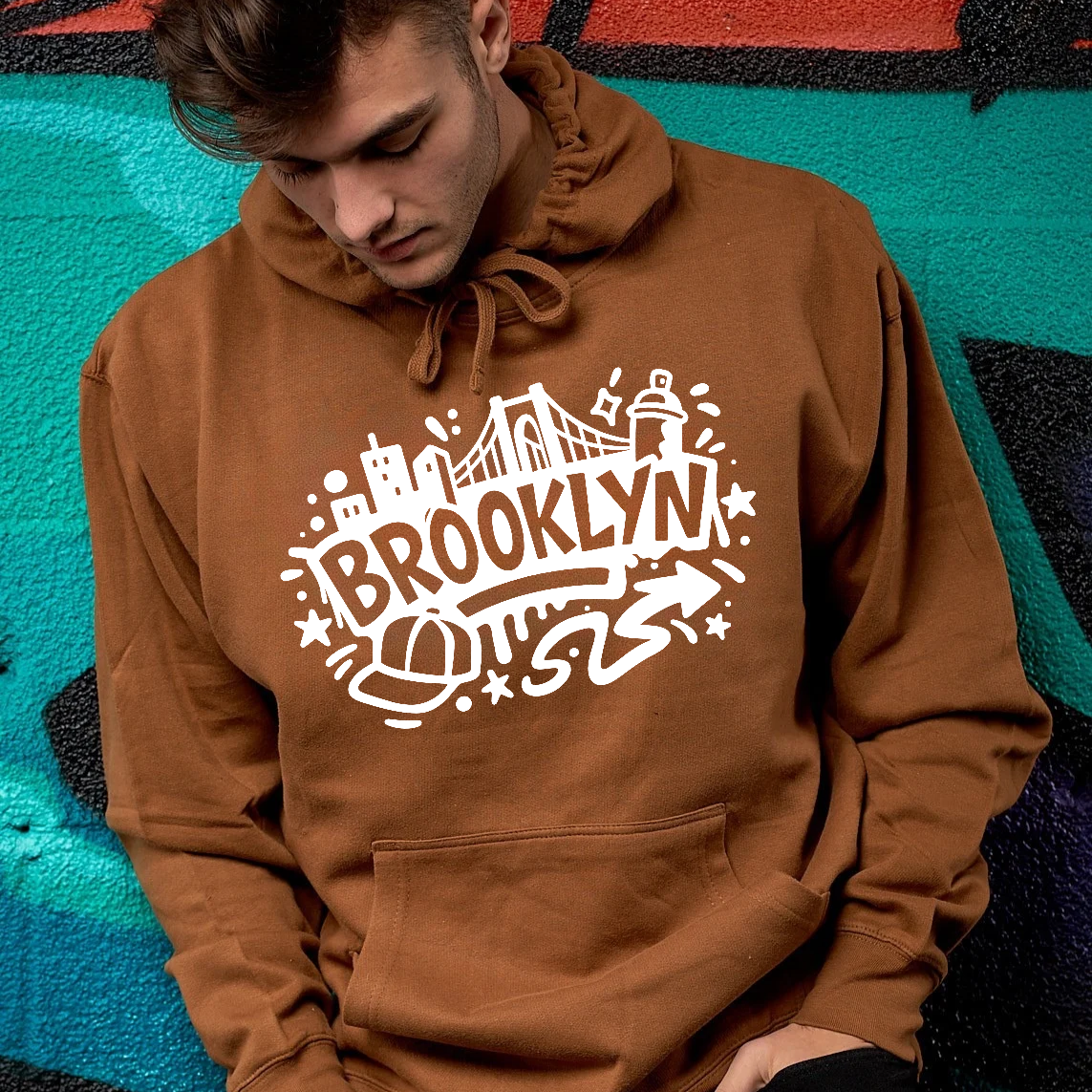 Brooklyn Graffiti Hoodie