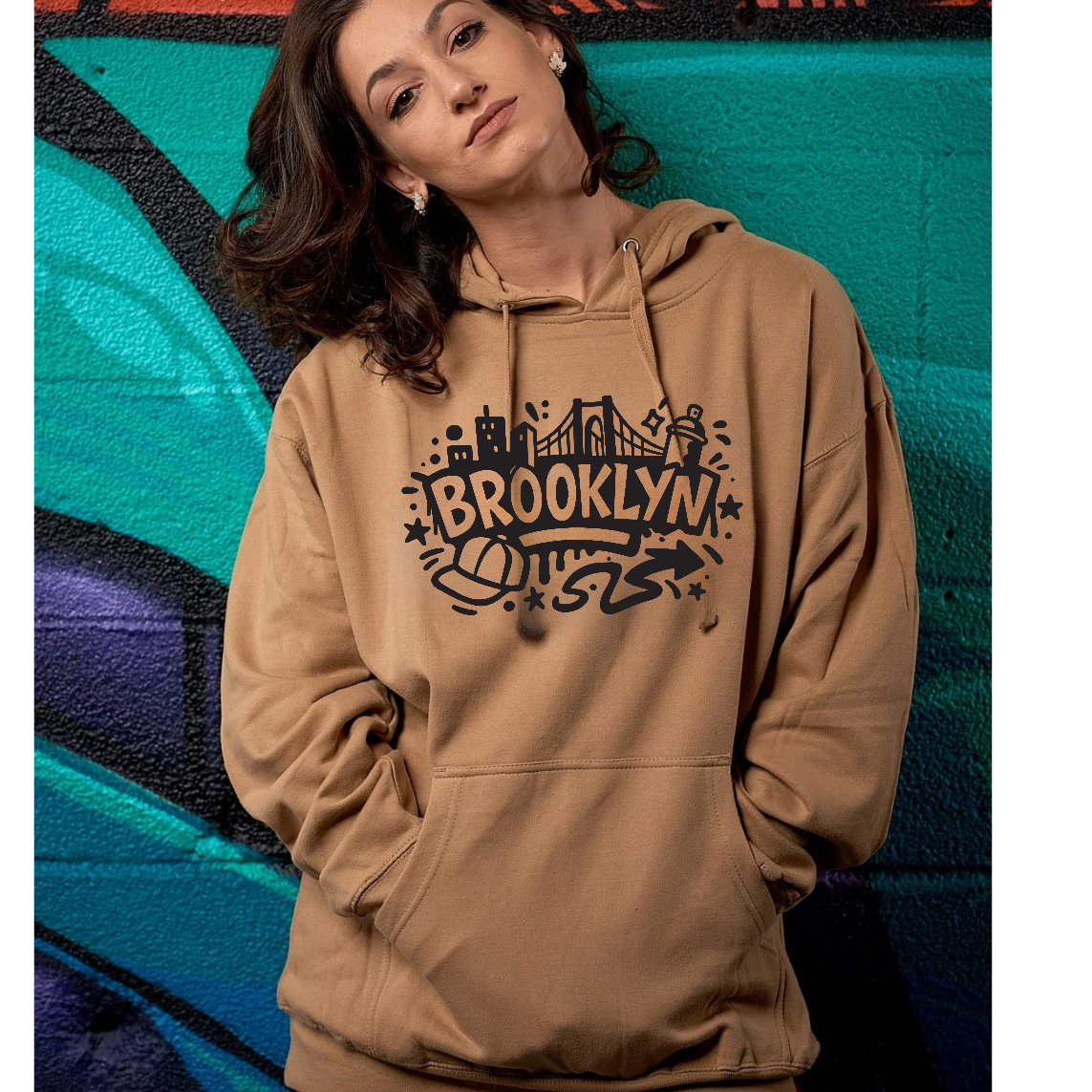 Brooklyn Graffiti Hoodie