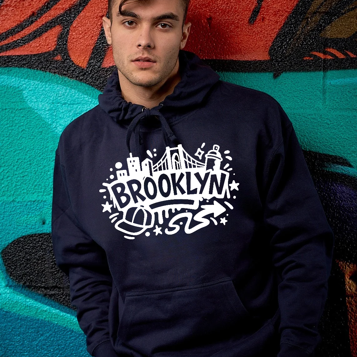Brooklyn Graffiti Hoodie
