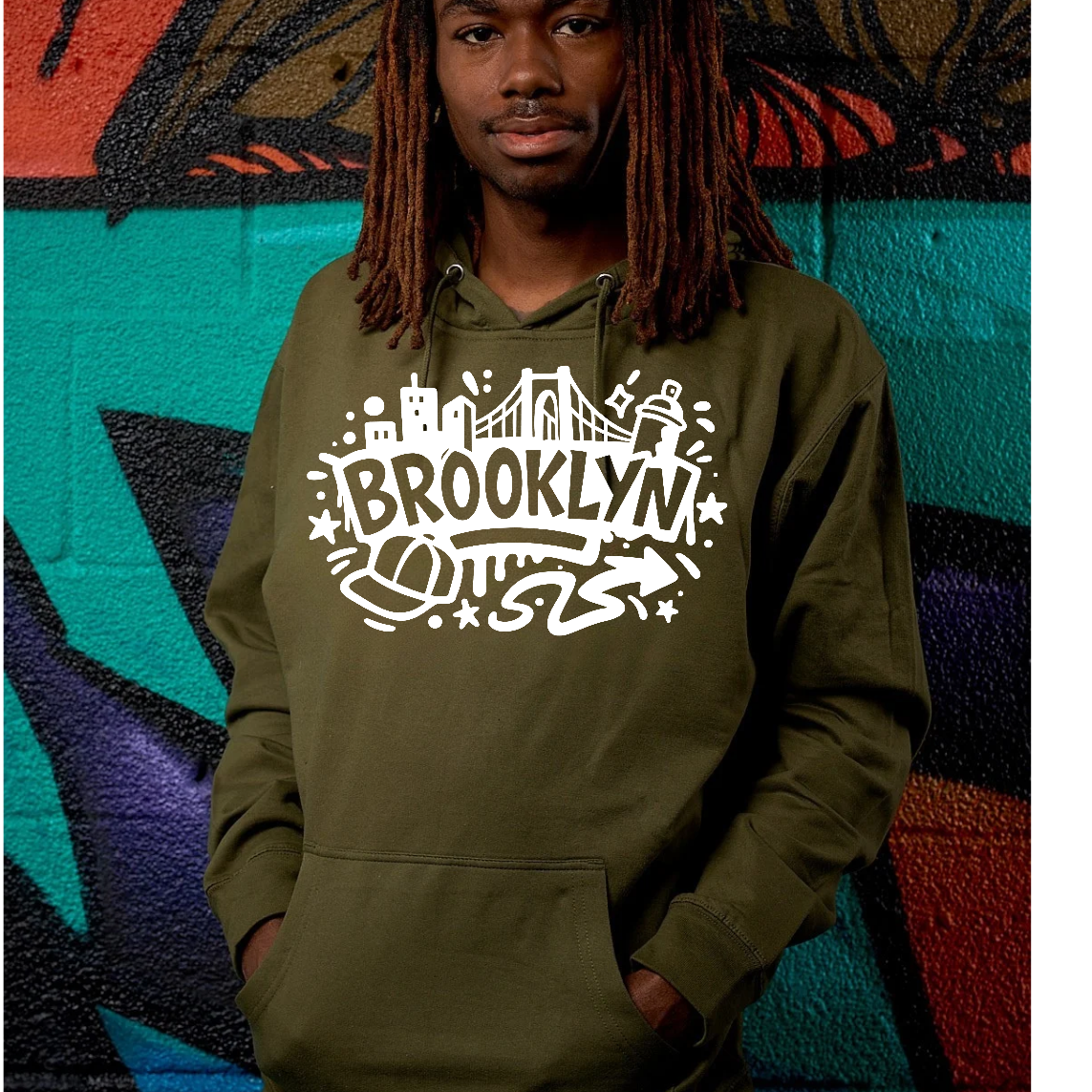 Brooklyn Graffiti Hoodie