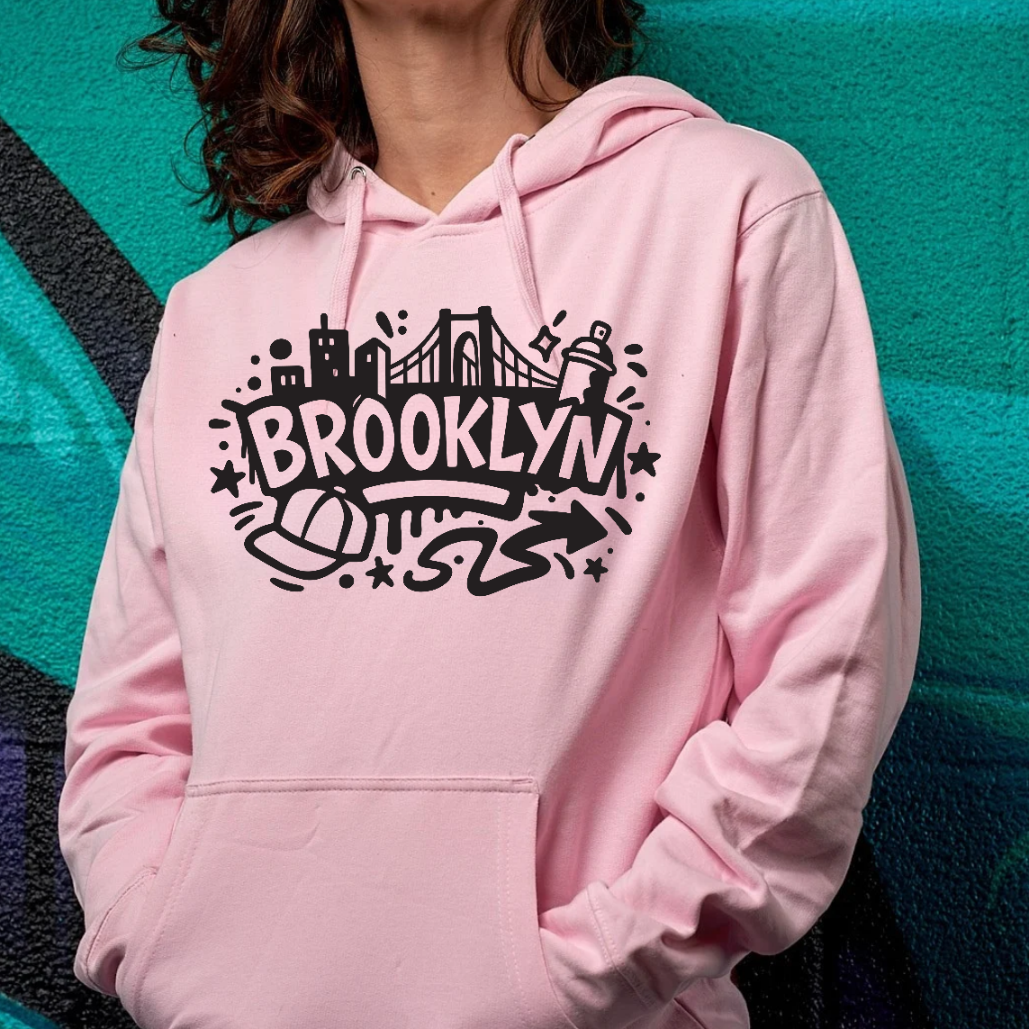 Brooklyn Graffiti Hoodie