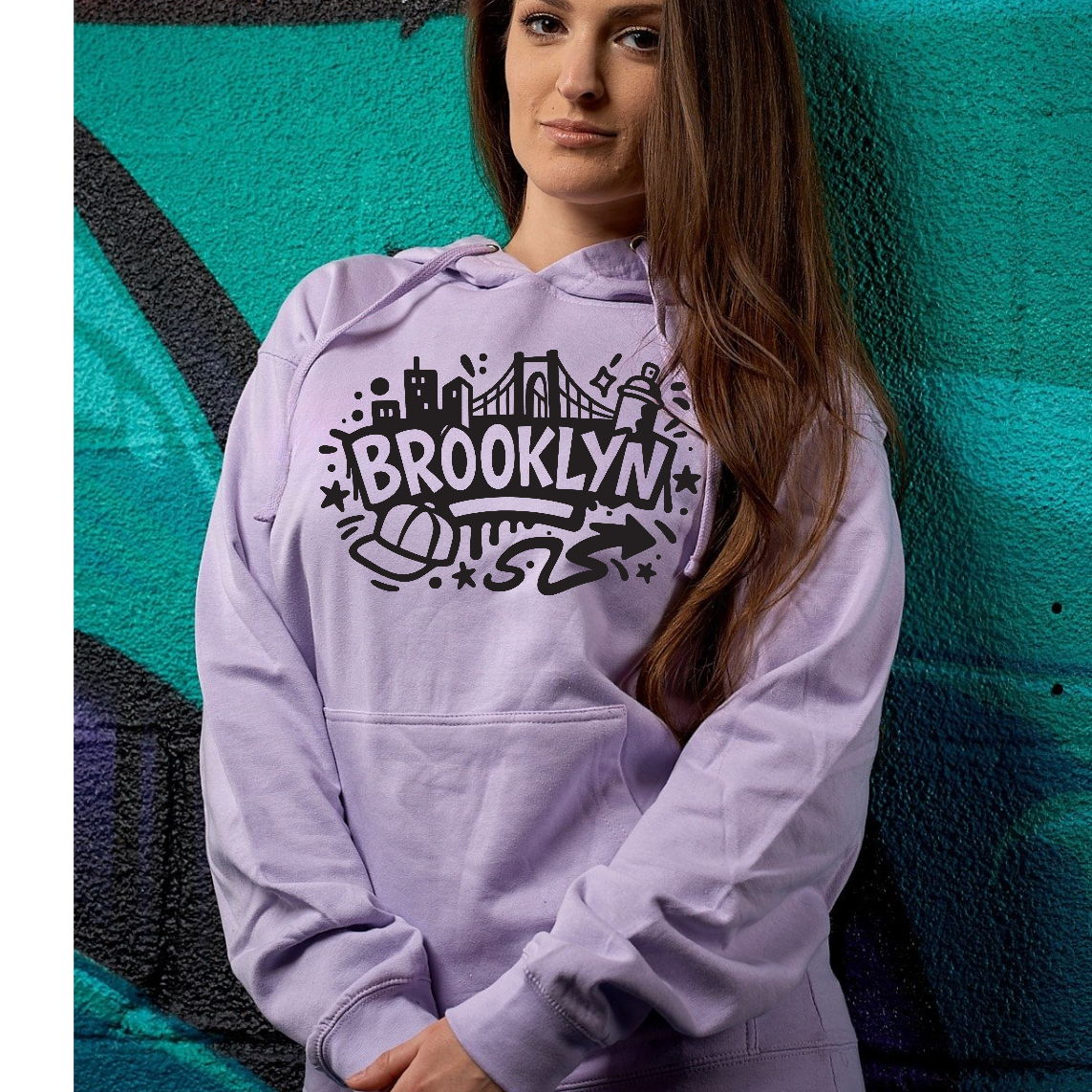Brooklyn Graffiti Hoodie