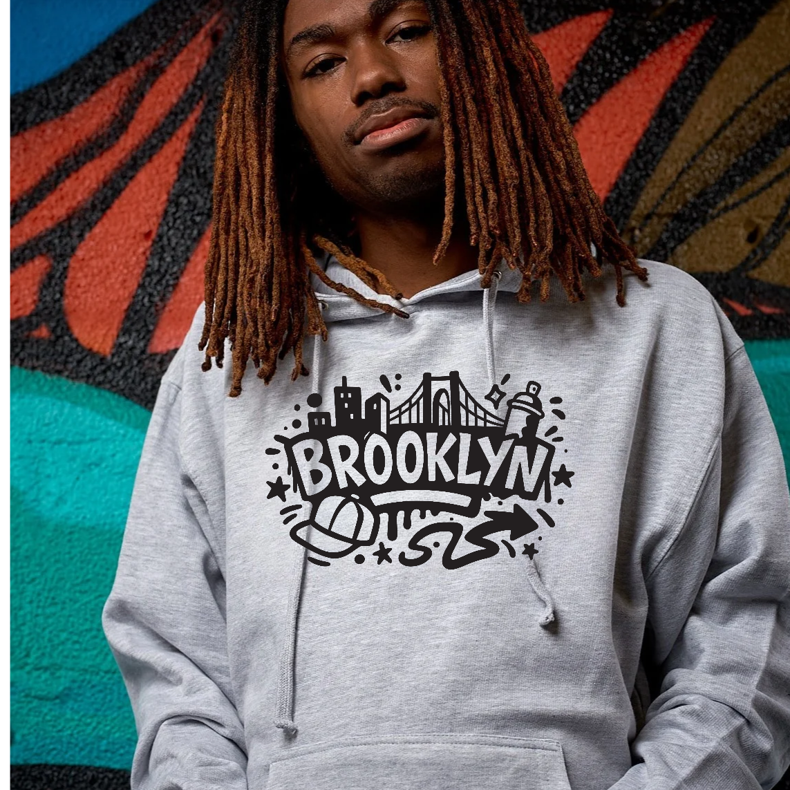 Brooklyn Graffiti Hoodie