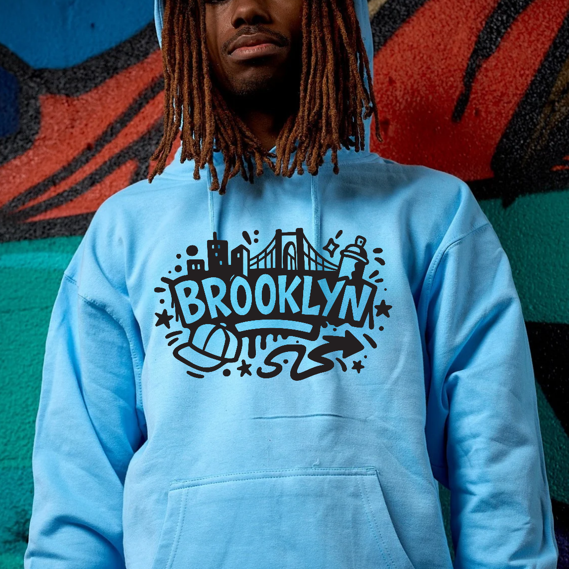 Brooklyn Graffiti Hoodie