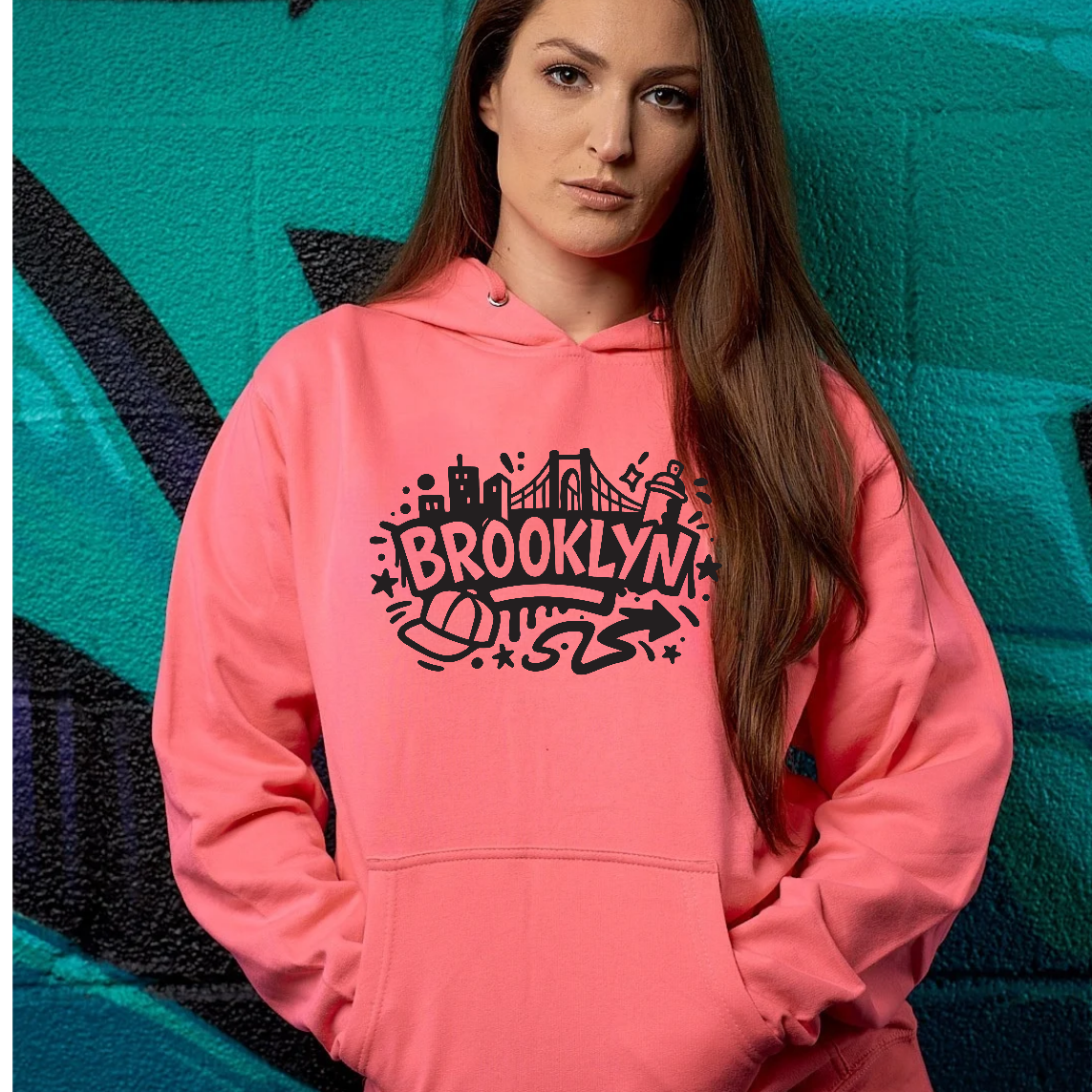 Brooklyn Graffiti Hoodie