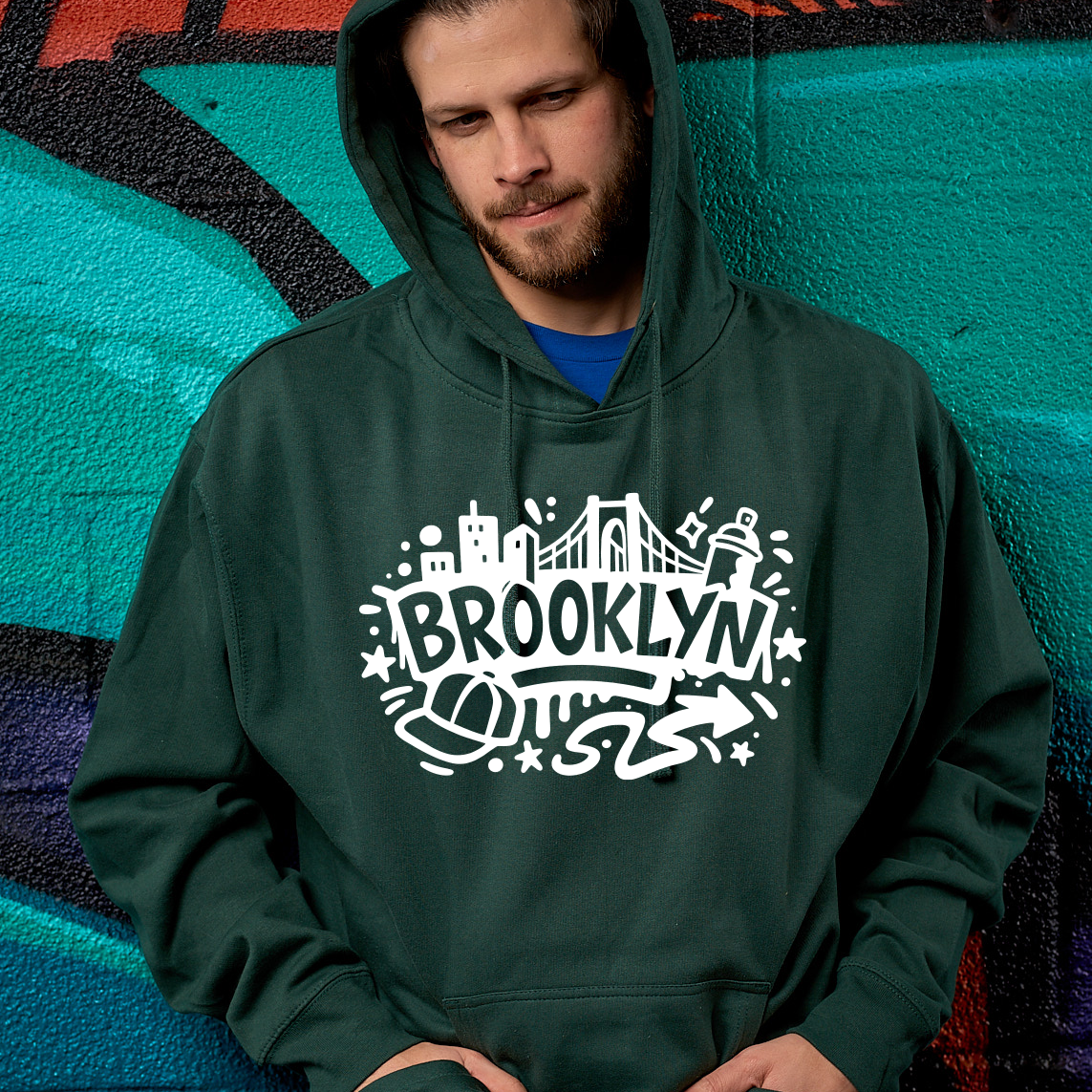 Brooklyn Graffiti Hoodie
