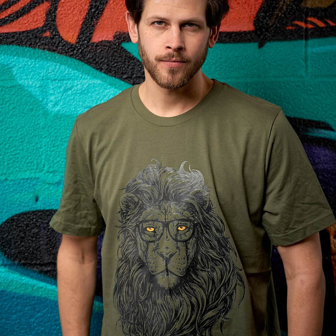 Blazing Lion Tee - Simple Stature