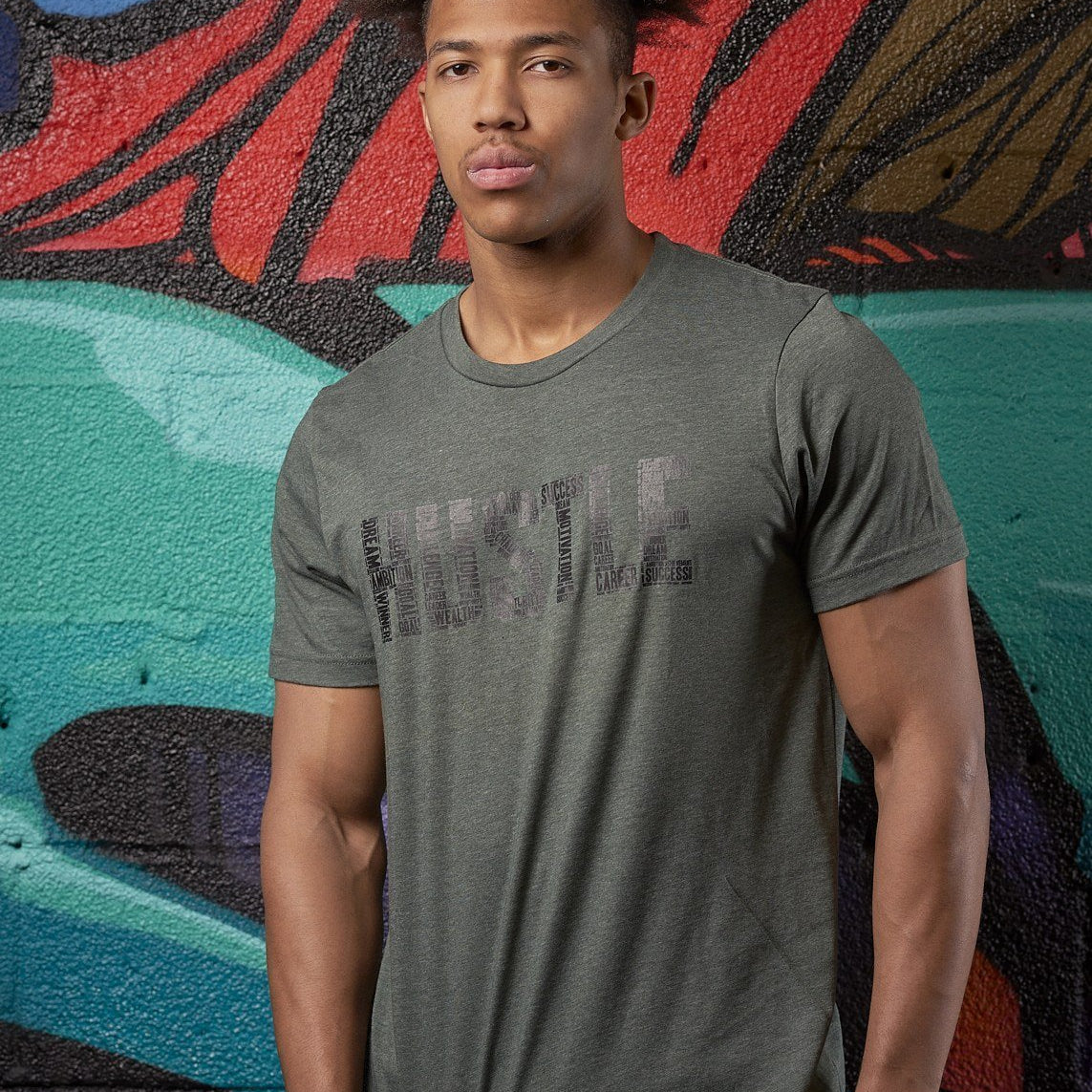 Hustle Blended Tee - Simple Stature