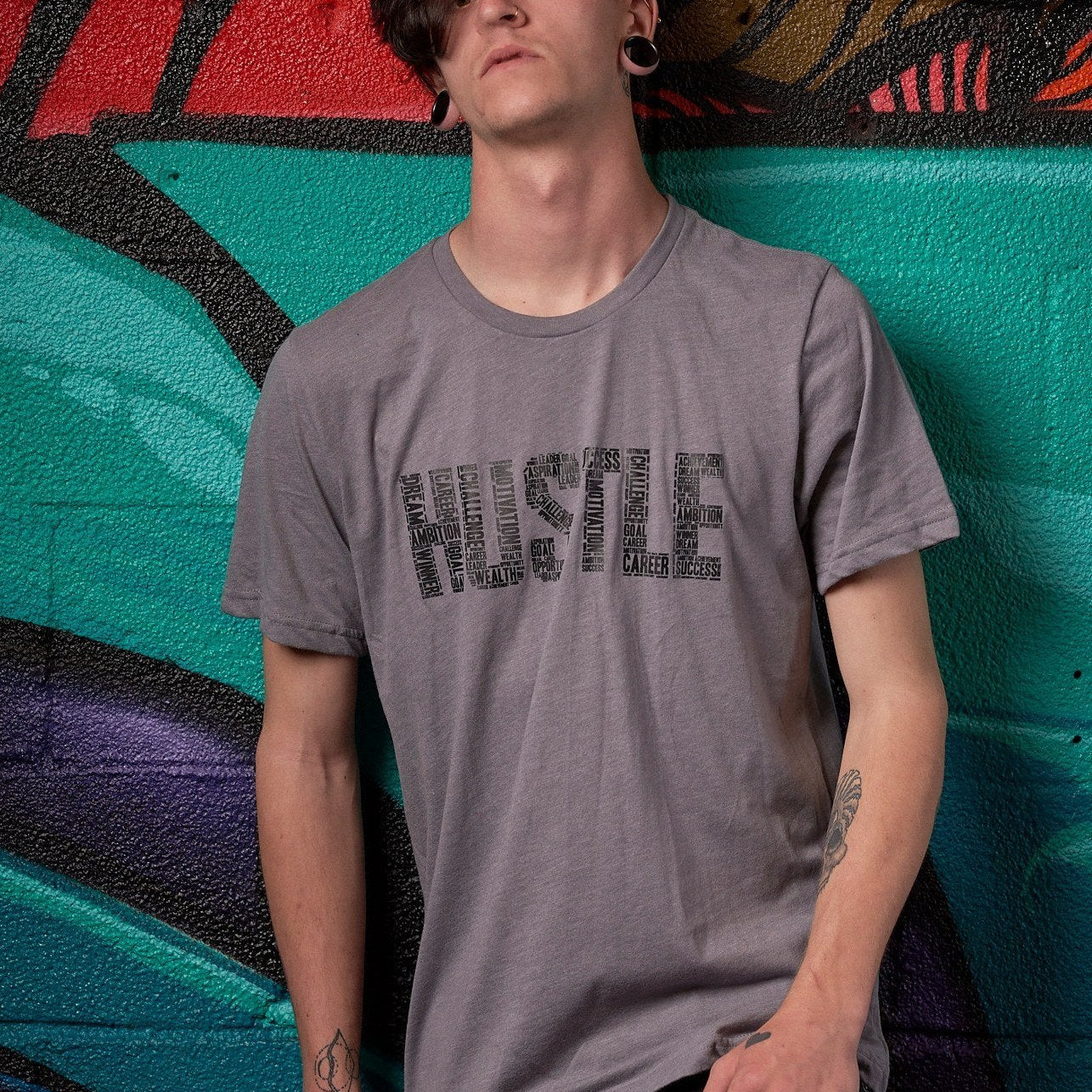 Hustle Blended Tee - Simple Stature