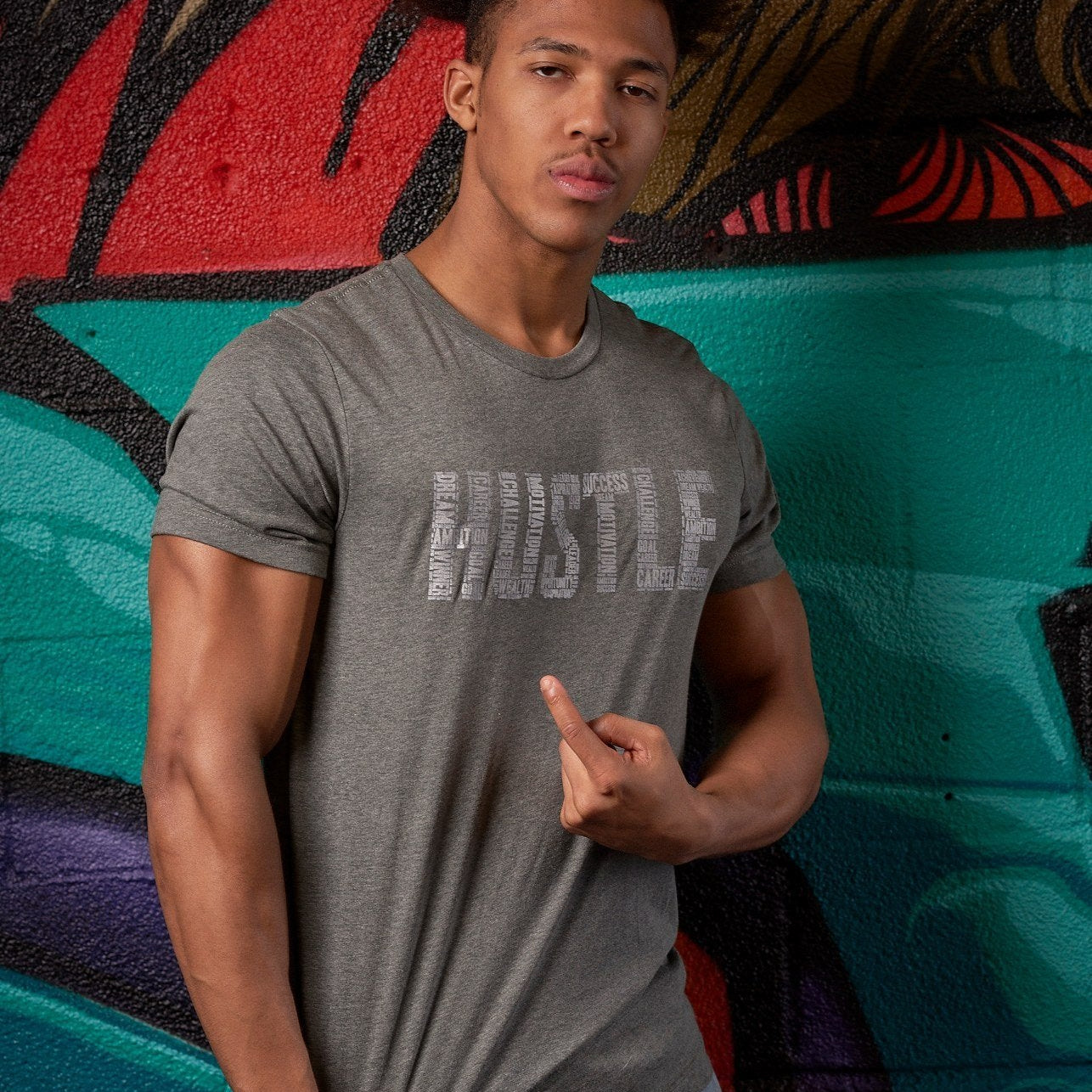 Hustle Blended Tee - Simple Stature