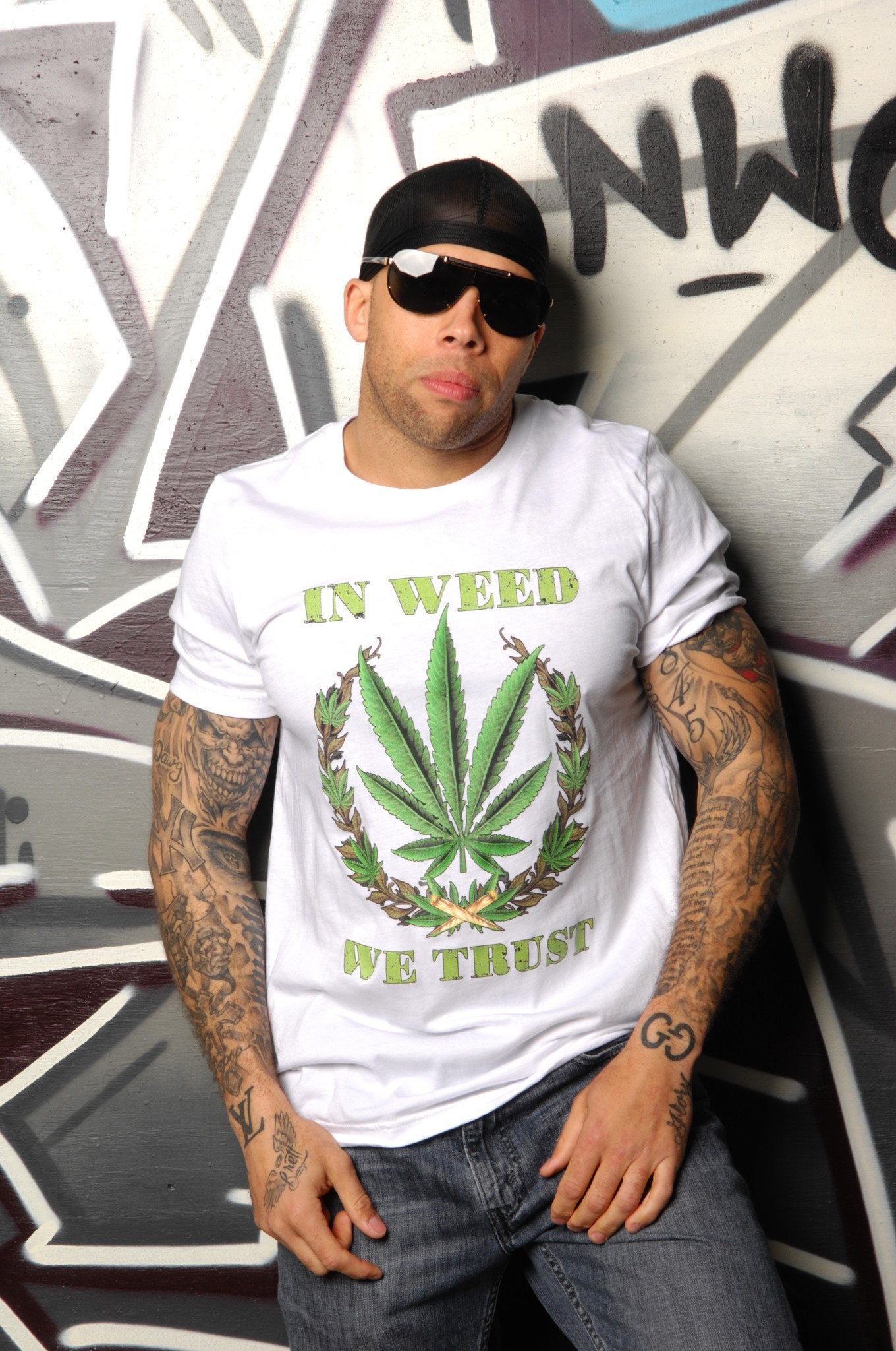 In Weed We Trust Tee - Simple Stature