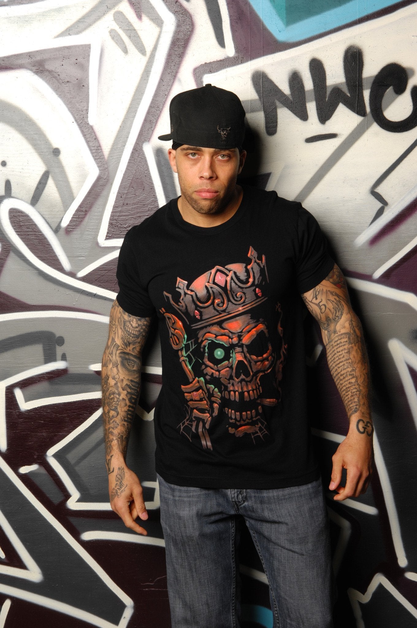 King Skull Tee - Simple Stature