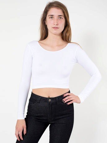 Long Sleeve Crop Top - Simple Stature