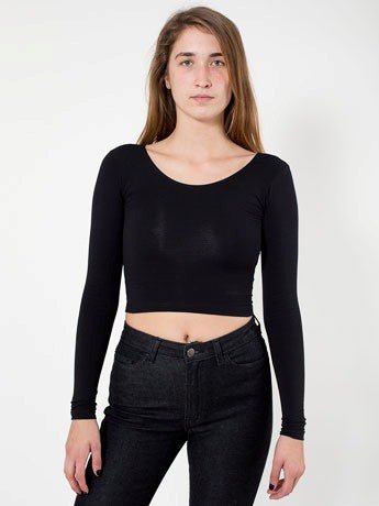 Long Sleeve Crop Top - Simple Stature