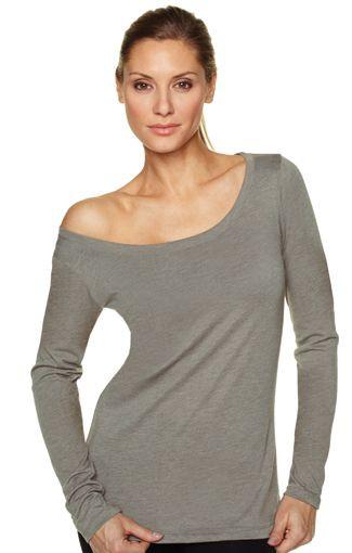 Long Sleeve Scoop Tee - Simple Stature