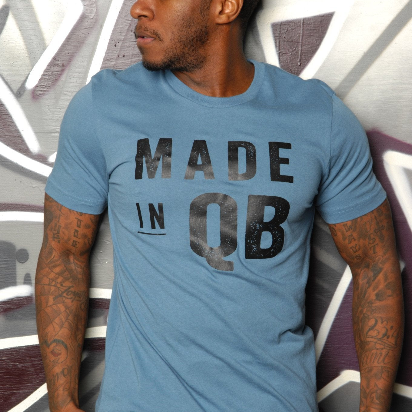 Made in Queens (QB) Tee - Simple Stature