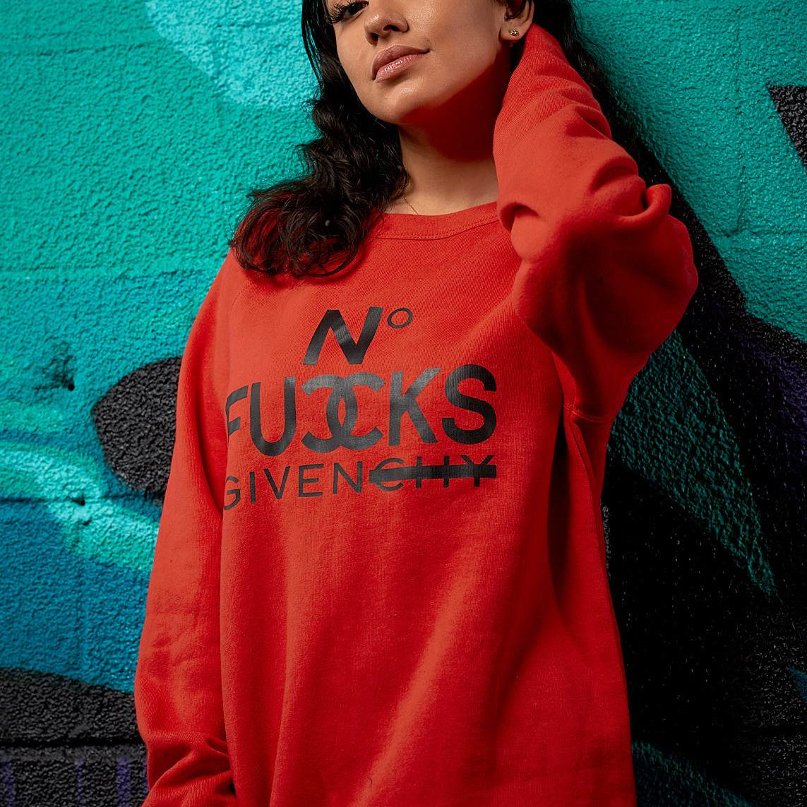 No Fucks Given Pullover Sweatshirt - Simple Stature