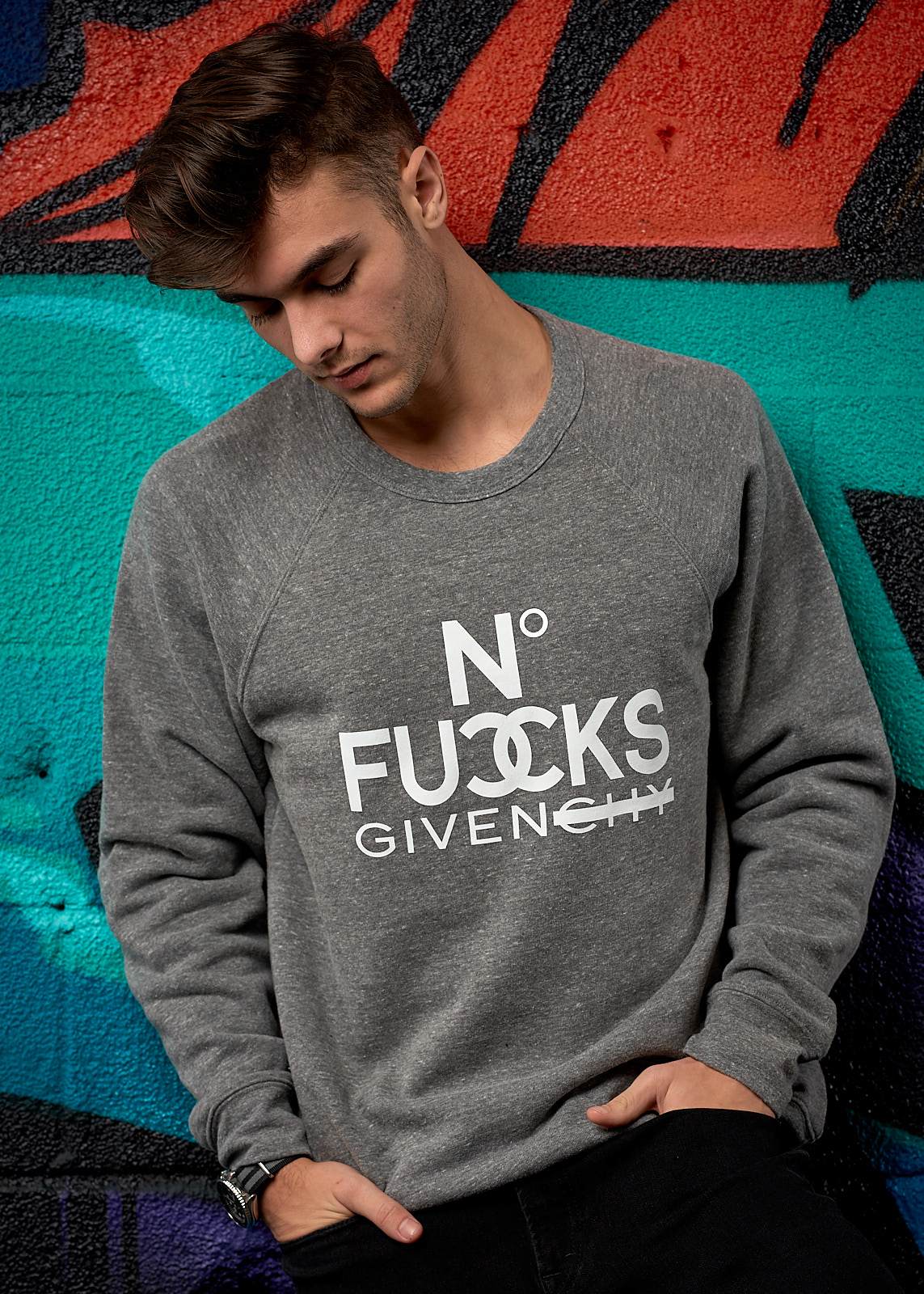 No Fucks Given Pullover Sweatshirt - Simple Stature
