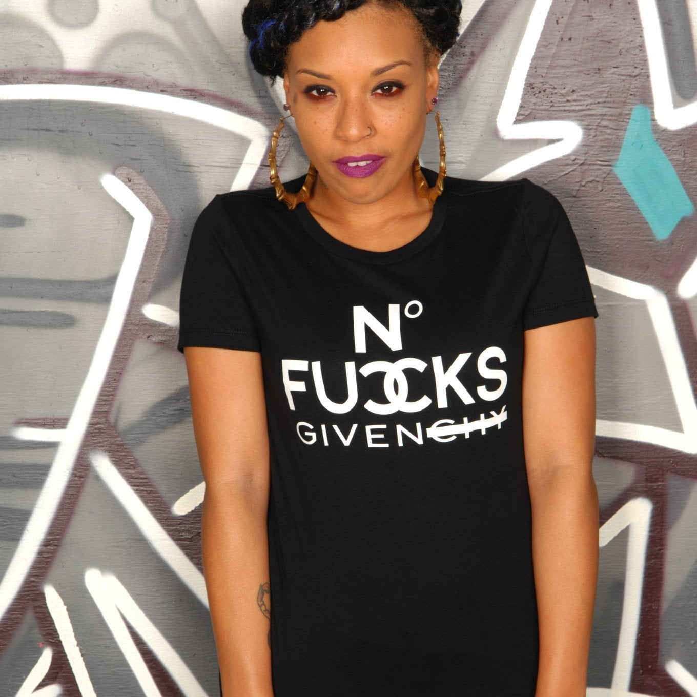 No Fucks Given Tee - Simple Stature