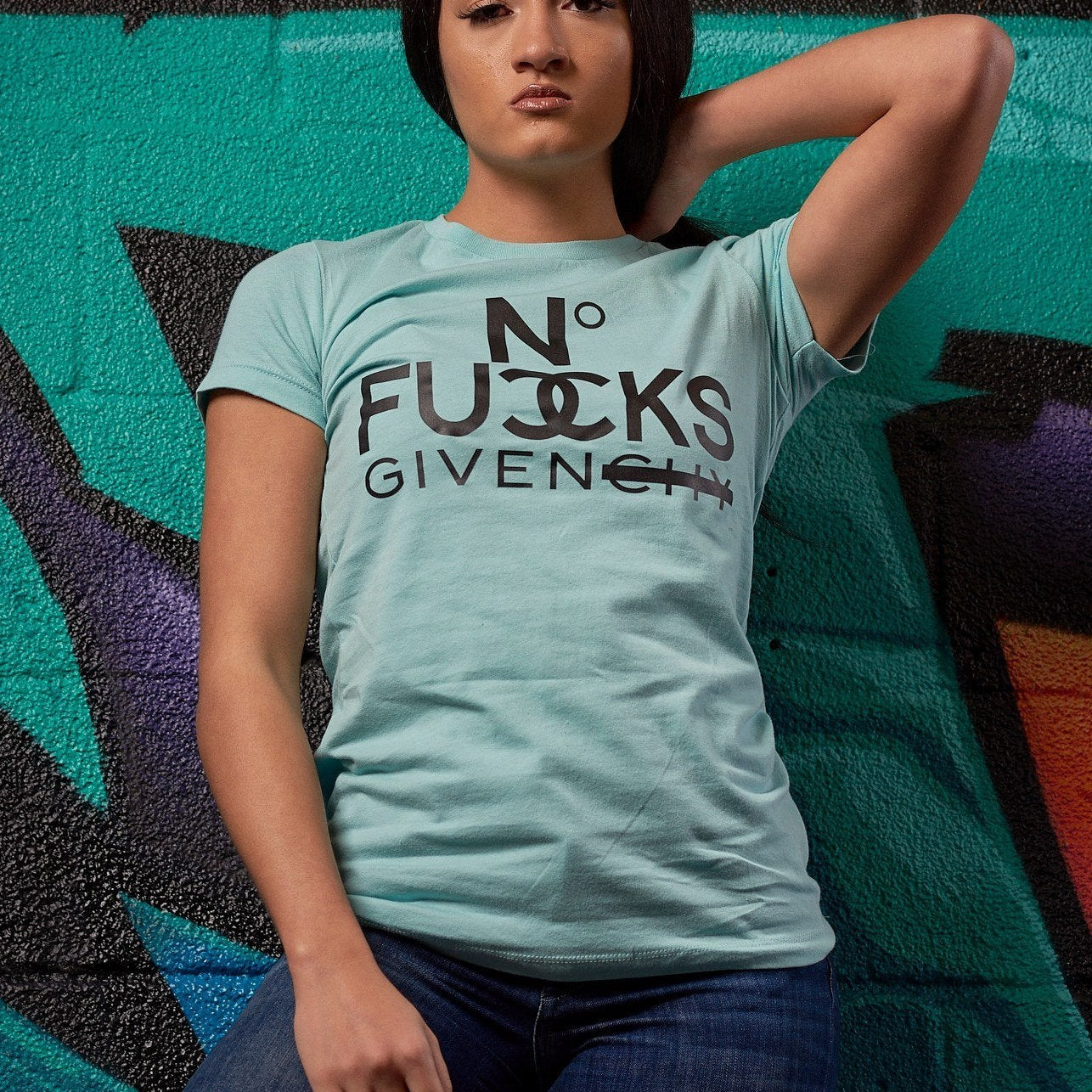 No Fucks Given Tee - Simple Stature