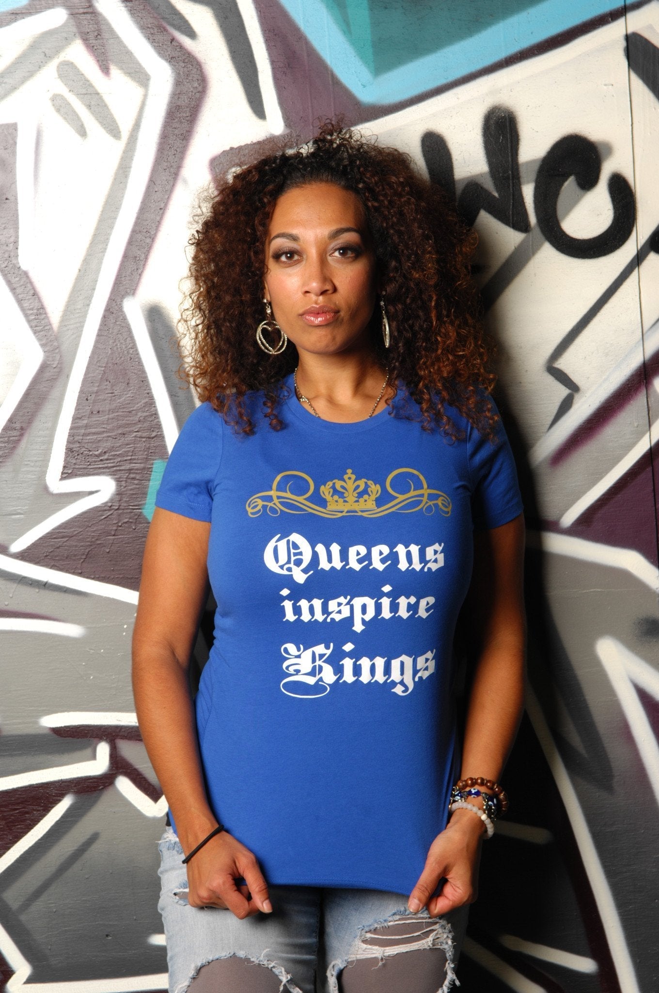 Queens Inspire Kings Tee - Simple Stature
