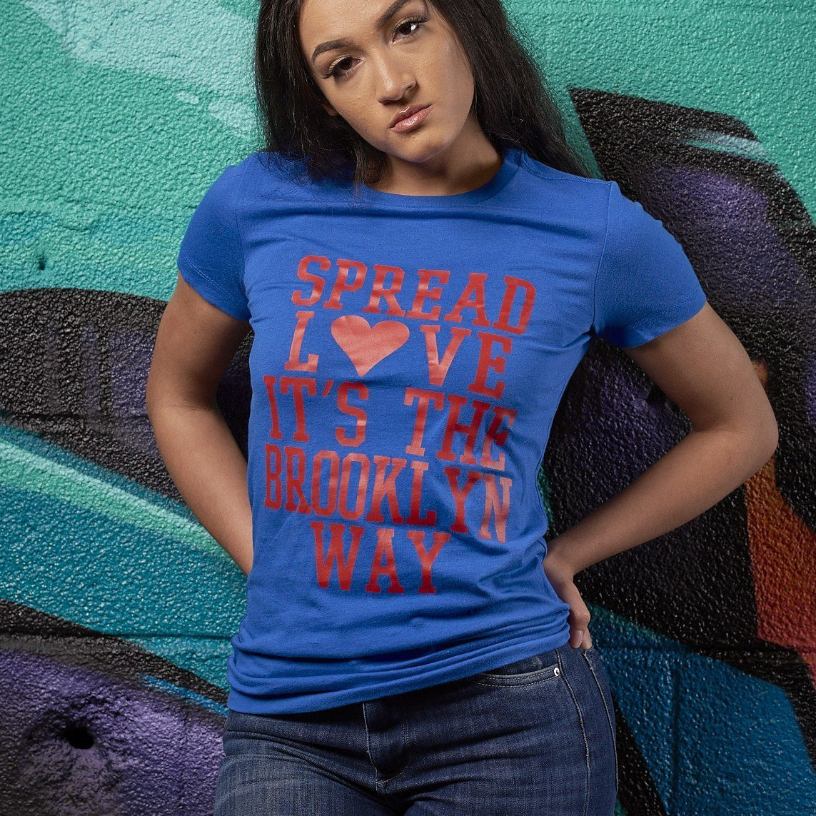 Spread Love ... It's the Brooklyn Way Tee - Simple Stature