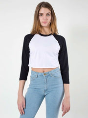 Cropped Baseball Tee - Simple Stature
