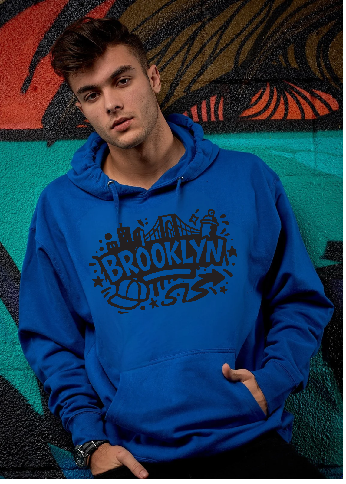 Brooklyn Graffiti Hoodie