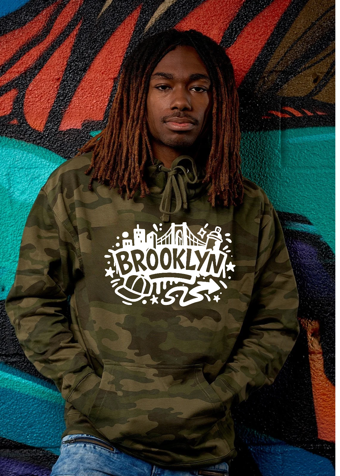 Brooklyn Graffiti Hoodie