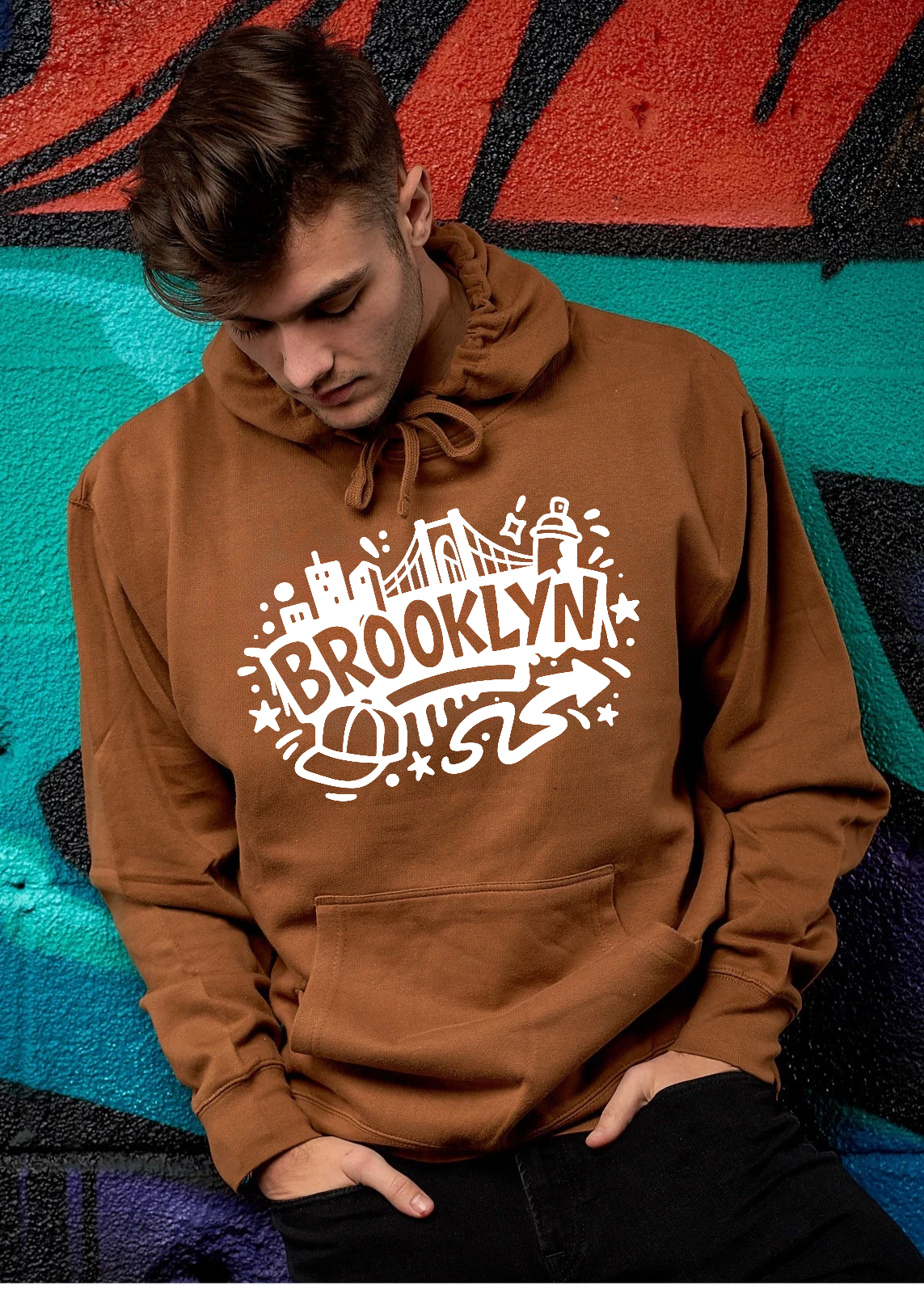 Brooklyn Graffiti Hoodie