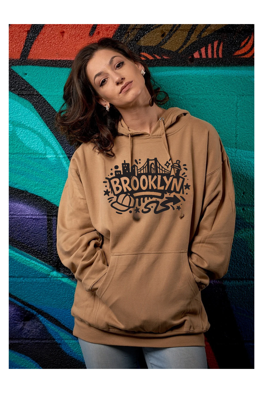 Brooklyn Graffiti Hoodie