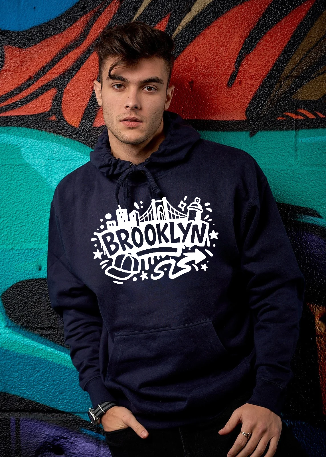 Brooklyn Graffiti Hoodie
