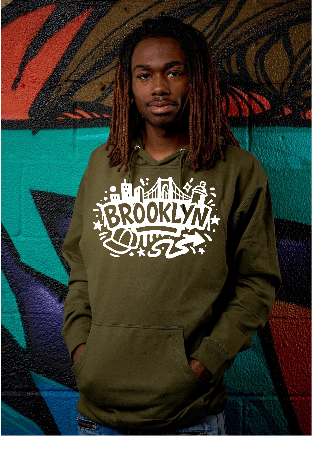 Brooklyn Graffiti Hoodie