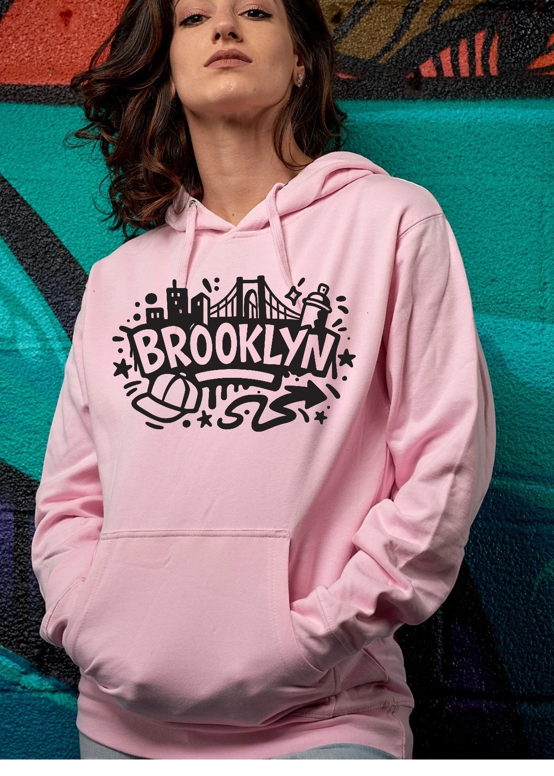 Brooklyn Graffiti Hoodie