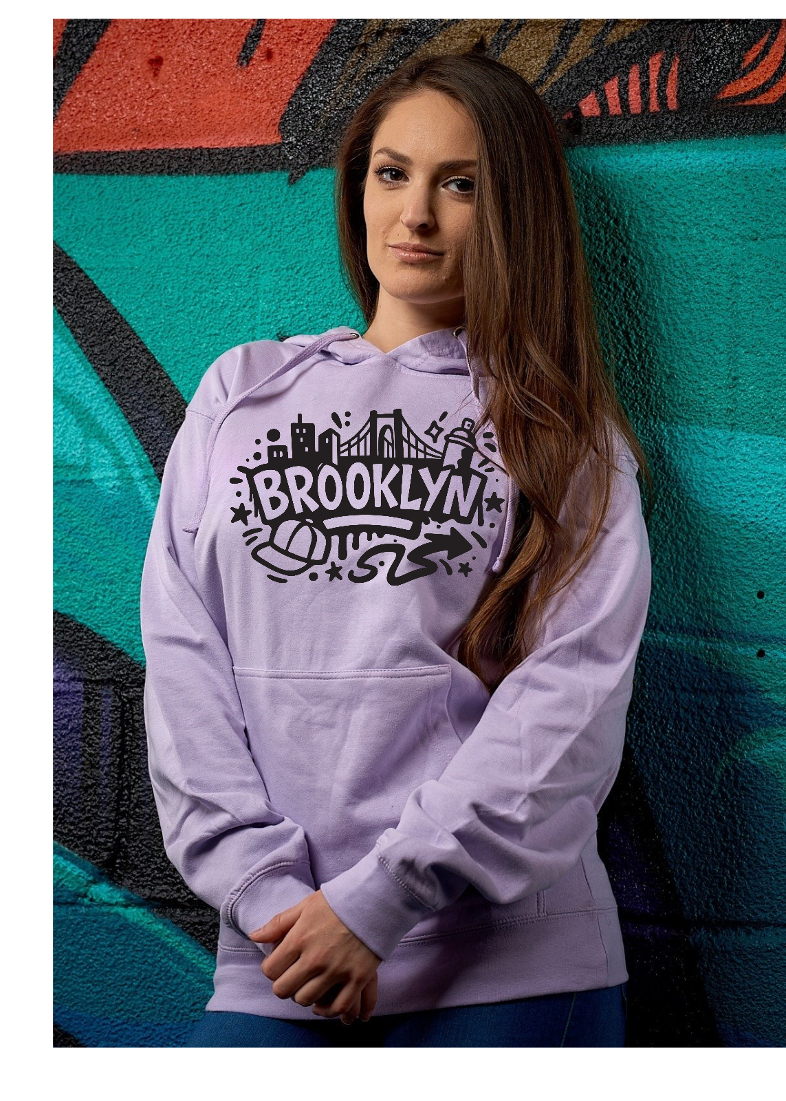 Brooklyn Graffiti Hoodie