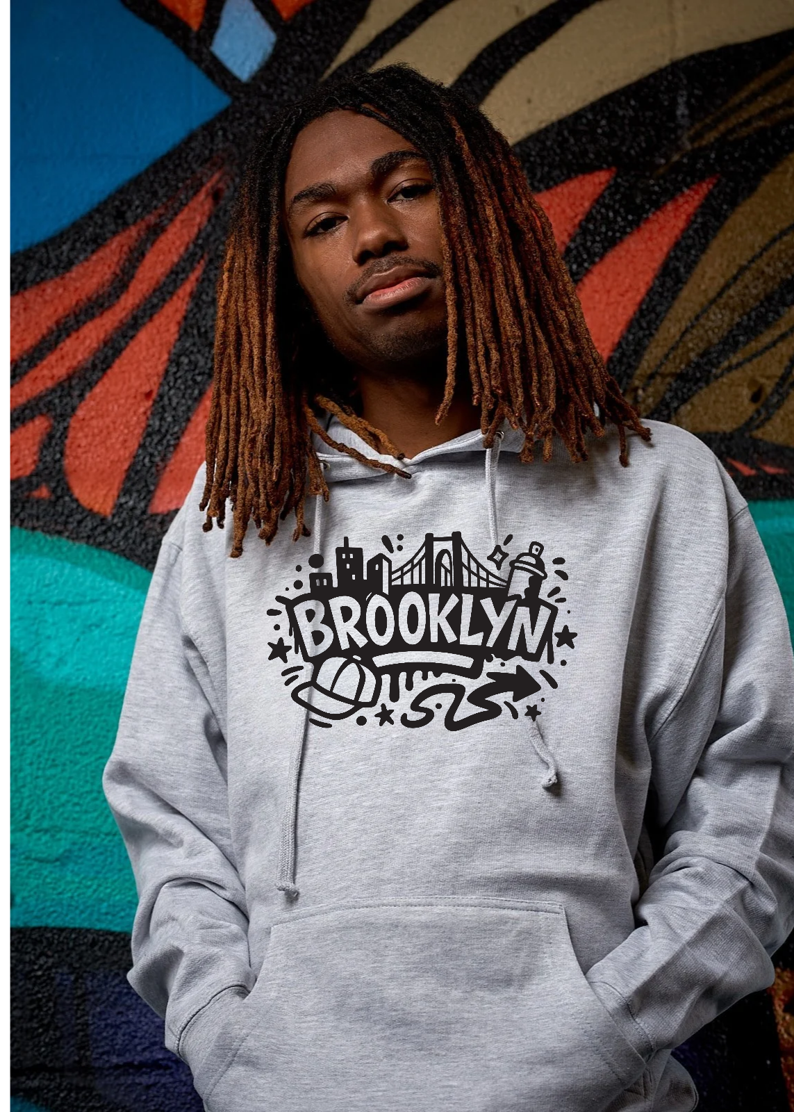Brooklyn Graffiti Hoodie