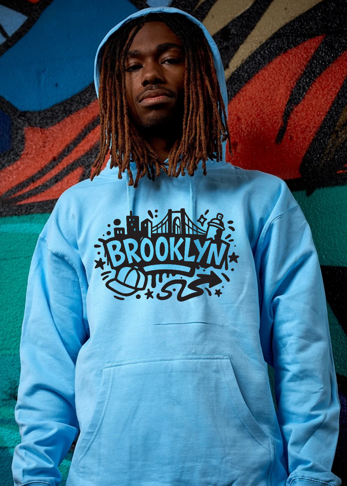 Brooklyn Graffiti Hoodie