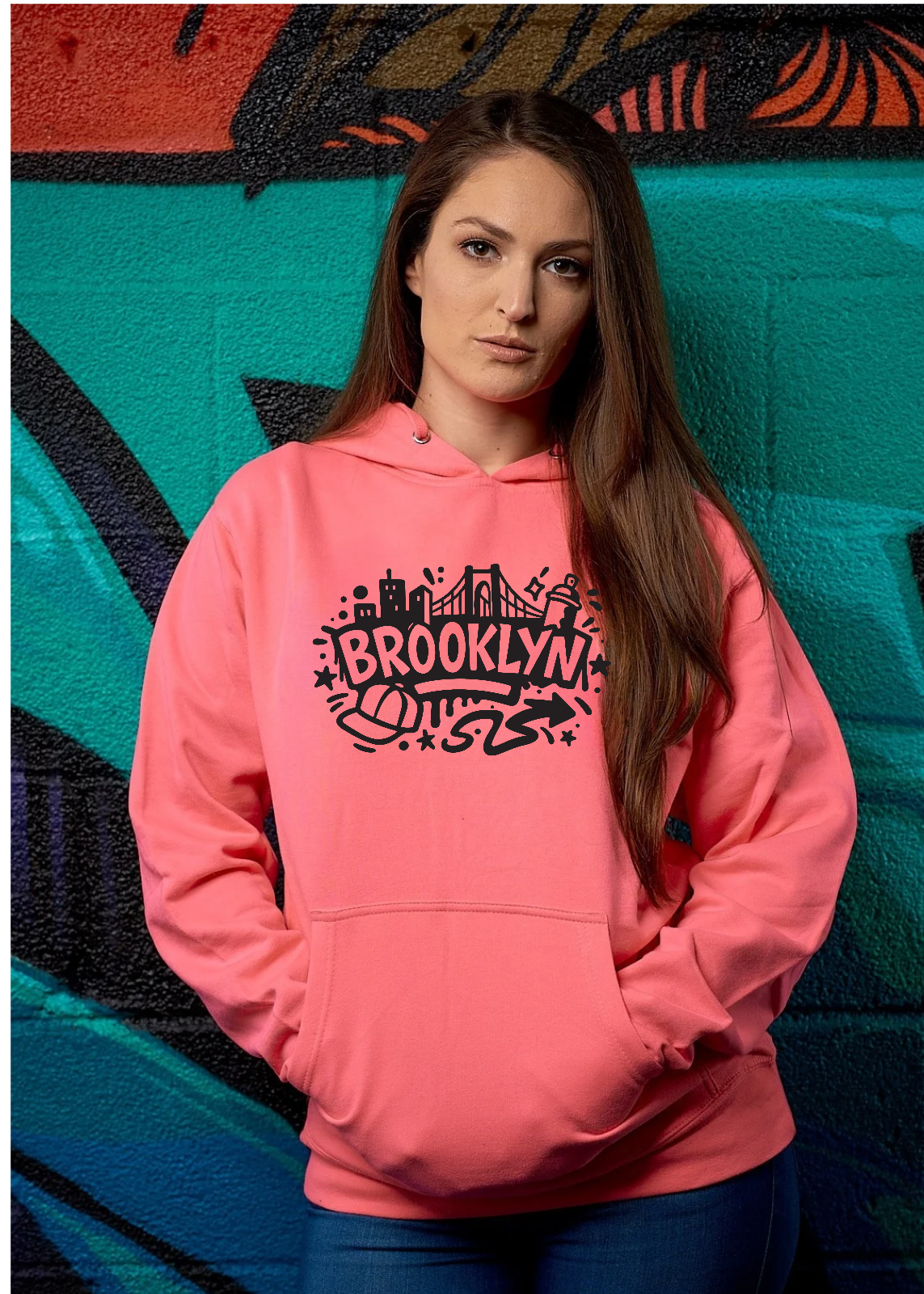 Brooklyn Graffiti Hoodie