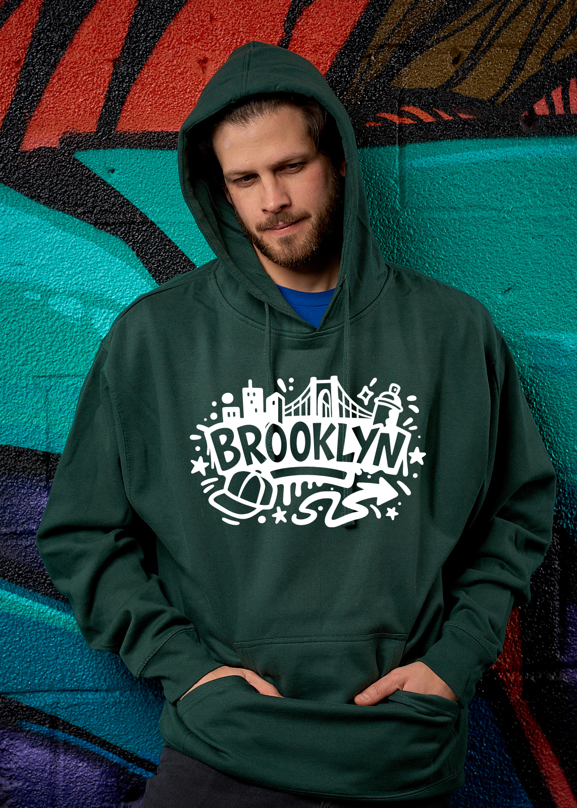 Brooklyn Graffiti Hoodie