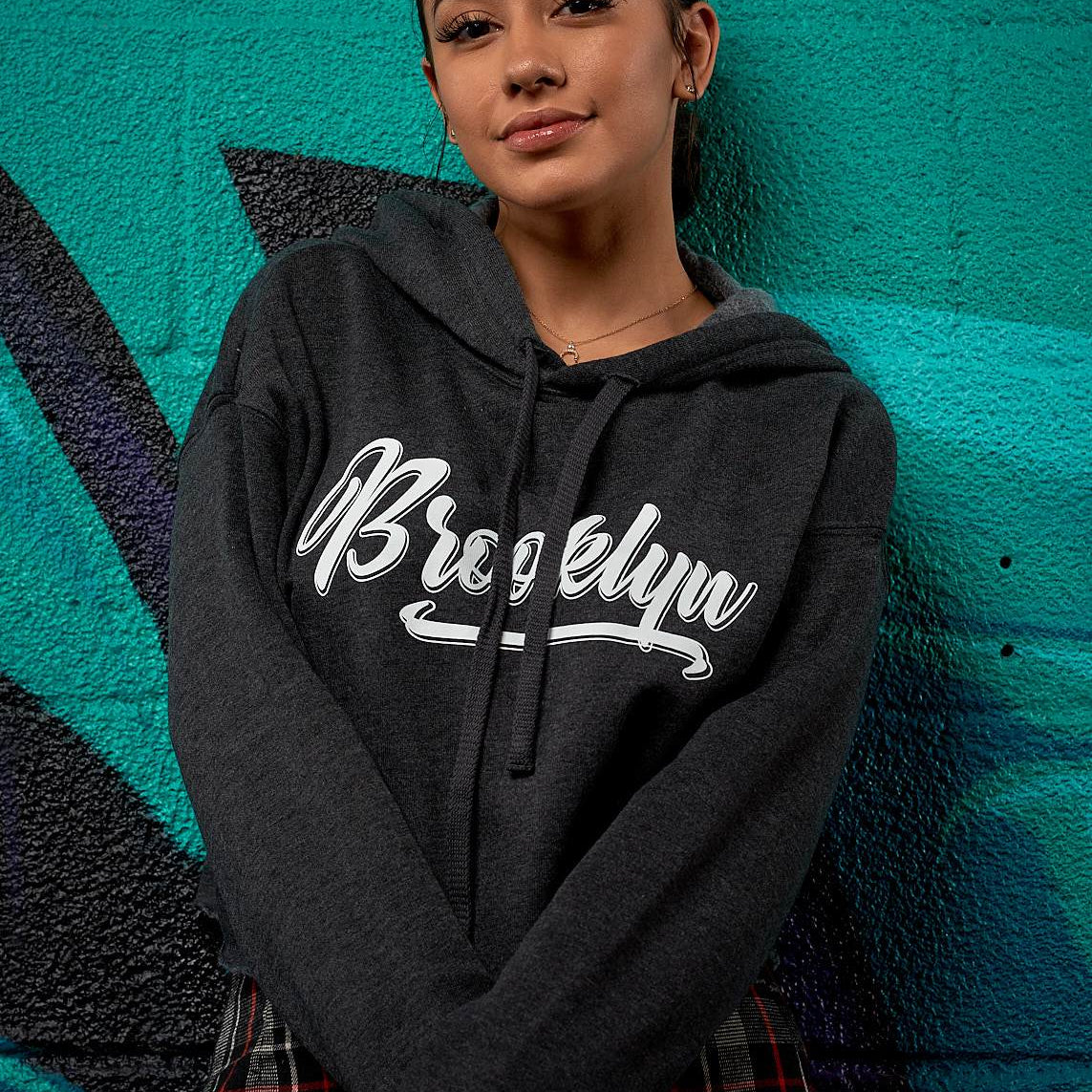 Brooklyn Cropped Hoodie - Simple Stature