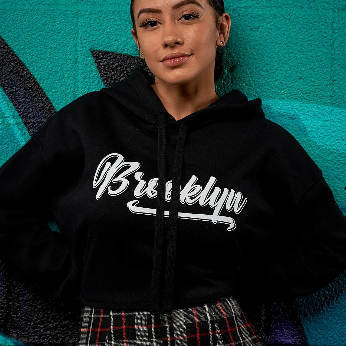 Brooklyn Cropped Hoodie - Simple Stature