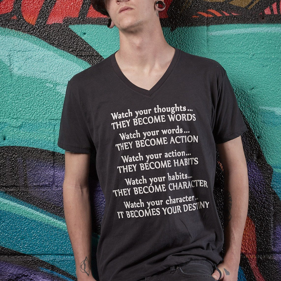 Captain's Character Sueded Vee - Simple Stature