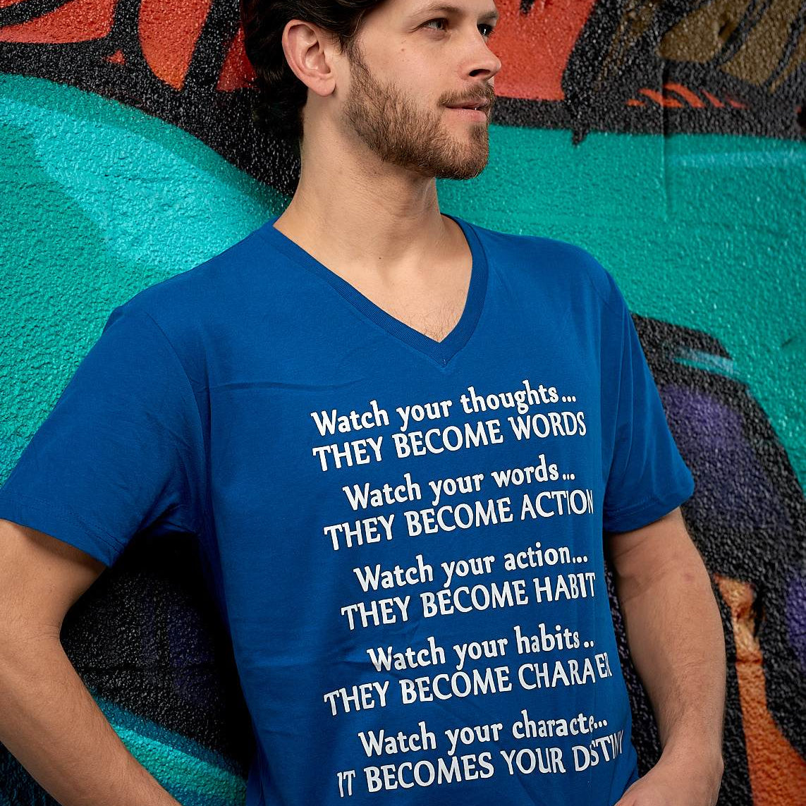 Captain's Character Sueded Vee - Simple Stature