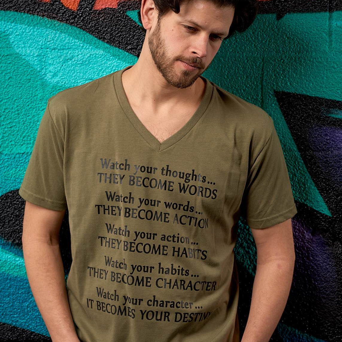 Captain's Character Sueded Vee - Simple Stature