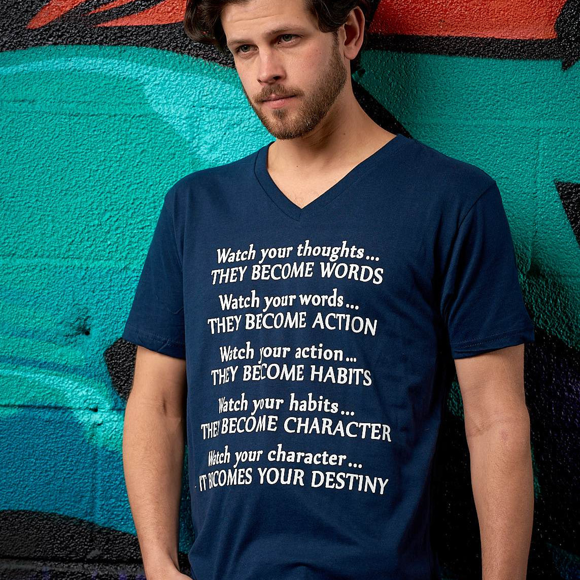 Captain's Character Sueded Vee - Simple Stature