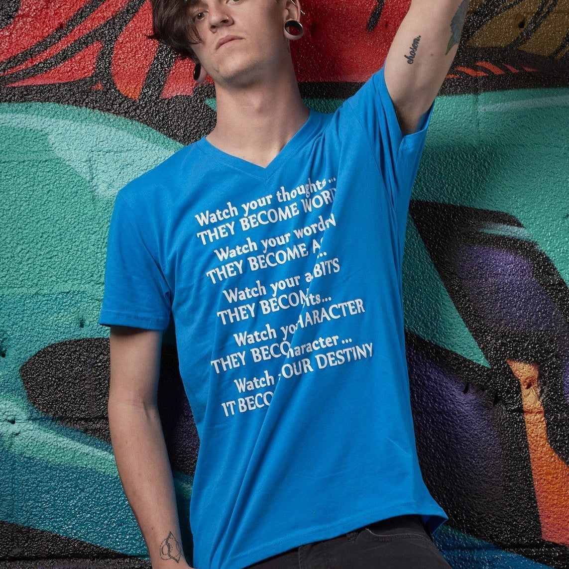 Captain's Character Sueded Vee - Simple Stature