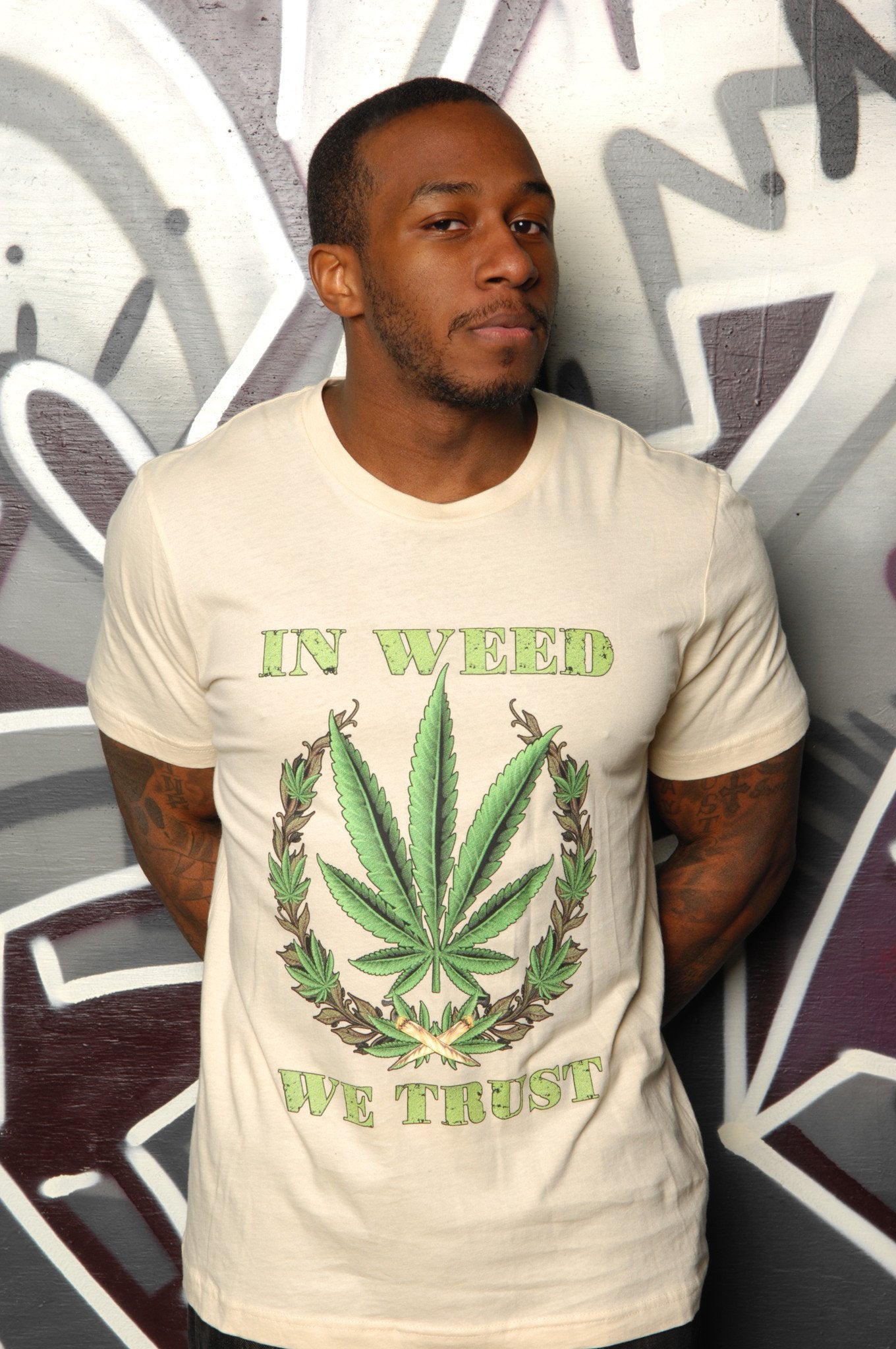 In Weed We Trust Tee - Simple Stature